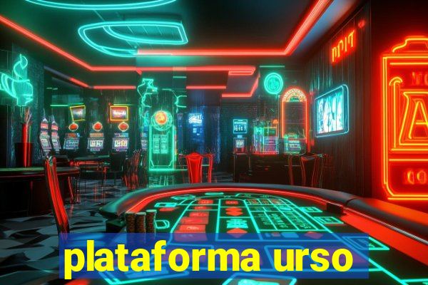 plataforma urso